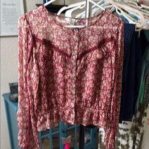 American Eagle Long Sleeve Women's Top Size M